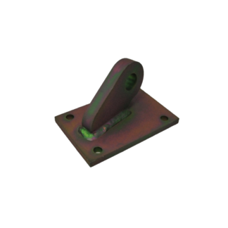 WELDMENT - RC120 SHAFT SUPPORT R/H ENT (ZINC PLATED)